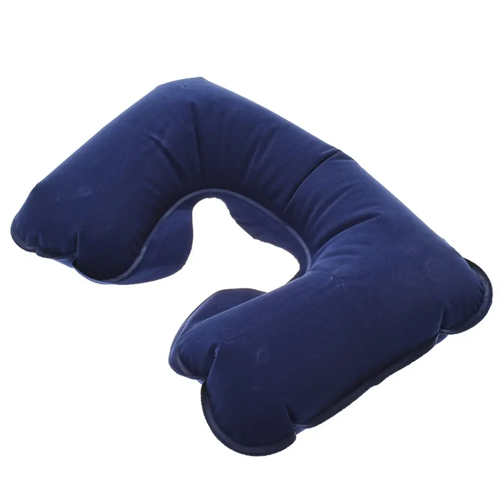

Travel Pillow U Shaped Inflatable Neck Car Head Rest Air Cushion Office Nap Head Rest Air Cushion Neck Travel Accessories