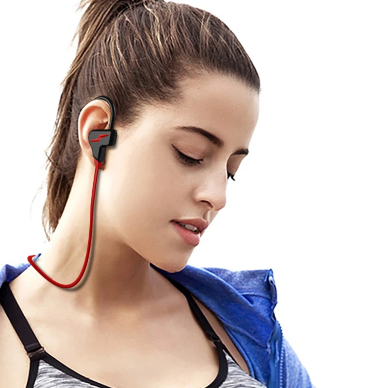 Наушники IPX6 Водонепроницаемый Bluetooth наушники спортивные Беспроводной стерео