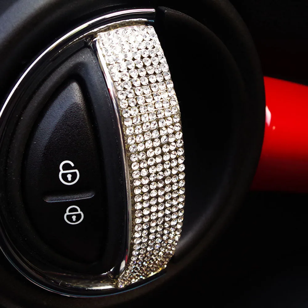 Наклейки на дверную ручку салона автомобиля Хрустальная Обложка наклейки