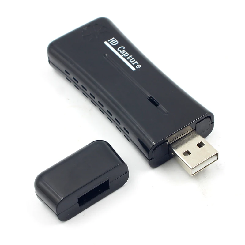 Карта видеозахвата kebidumei Mini USB2.0 Port HD 1 способ 1080P для конвертации видео ПК Sup port s