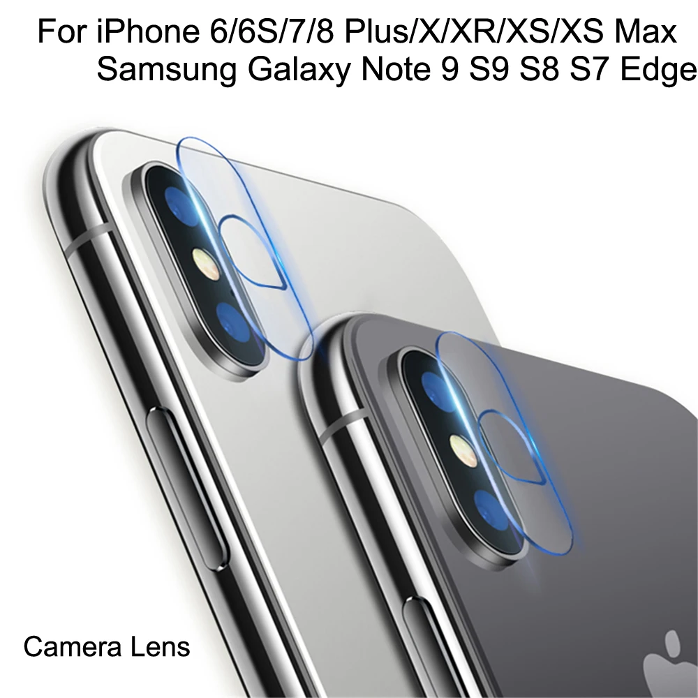 WK Защитная пленка для объектива камеры iPhone XS Max XR X 8 7 6 6S Plus Samsung Galaxy Note 9 S9 S8 S7 Edge из