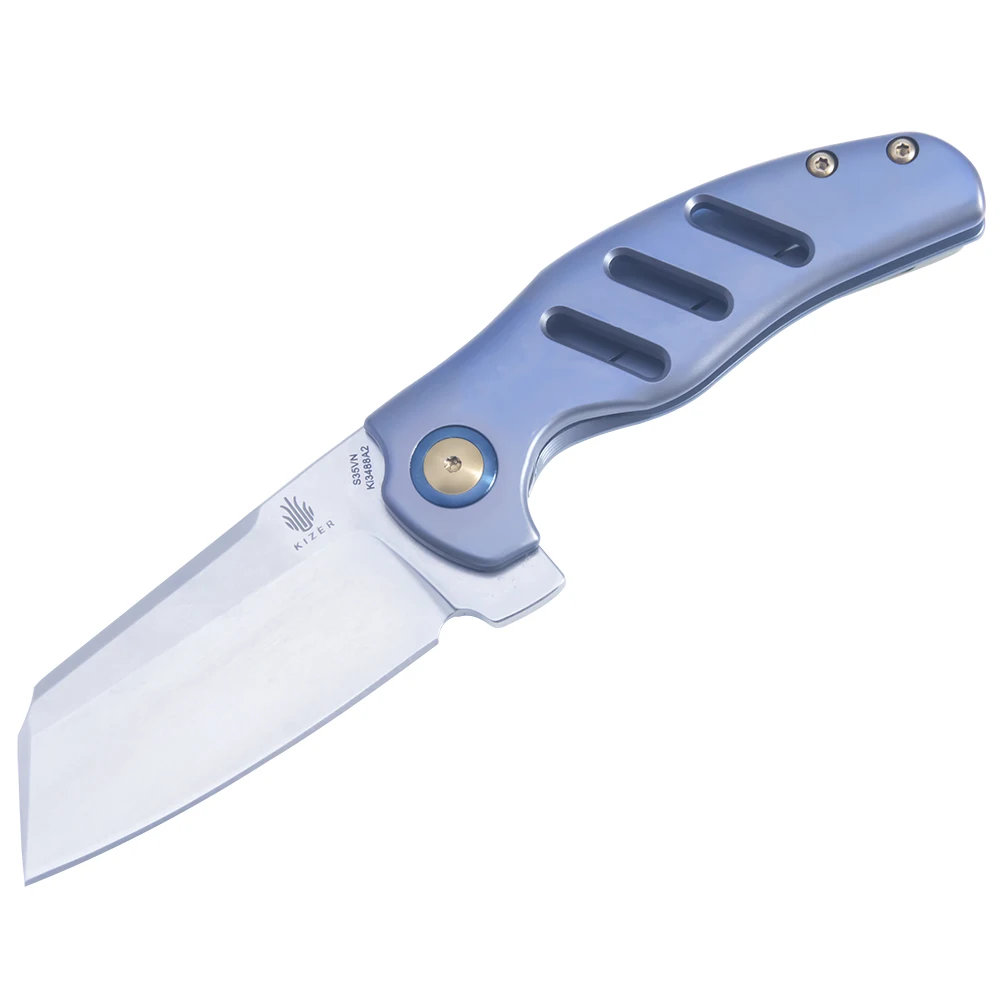 Складной нож Kizer C01C Mini KI3488A2 тактический титановый мини из овчины