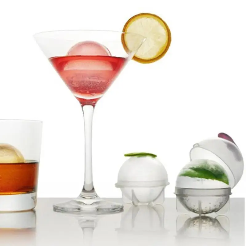 4.8cm Ball Ice Molds DIY Home Bar Party Cocktail Use Sphere Round Cube Makers Kitchen Cream Moulds | Дом и сад