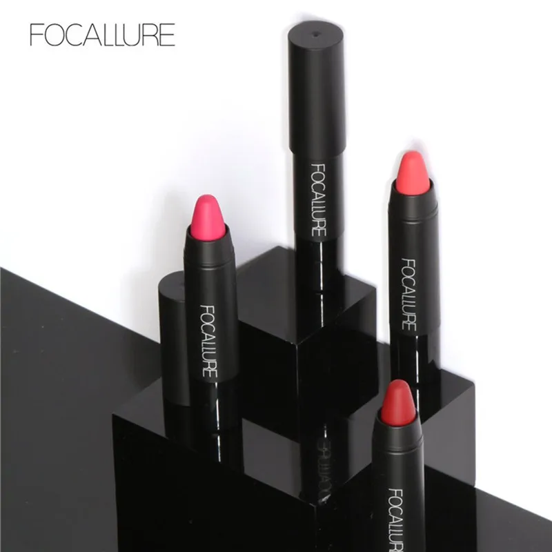 Focallure Matte стойкая губная помада набор Водонепроницаемый Блеск для губ пигмент