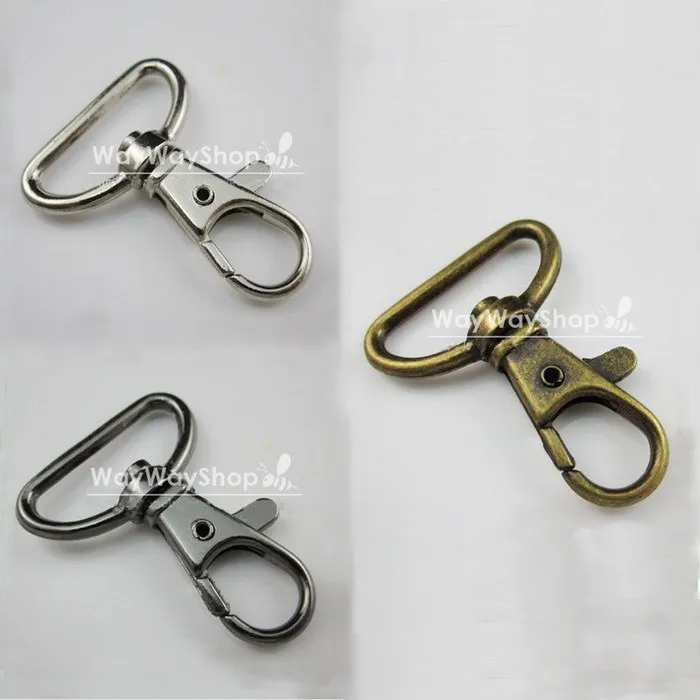 50 шт. 25 мм 1 дюйм поворотный зажим защелкивающийся металлический крючок триггер