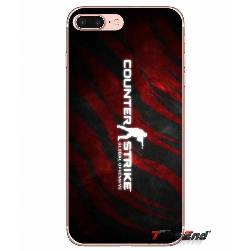 Мягкий силиконовый чехол counter strike CS GO guns для Huawei P Smart Y6 Pro P8 P9 P10 Nova P20 Lite Mini 2017 SLA-L02