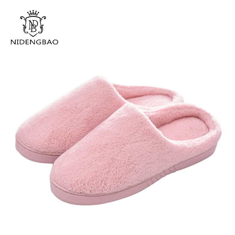 Брендовые зимние теплые тапочки женская домашняя обувь для спальни мягкие