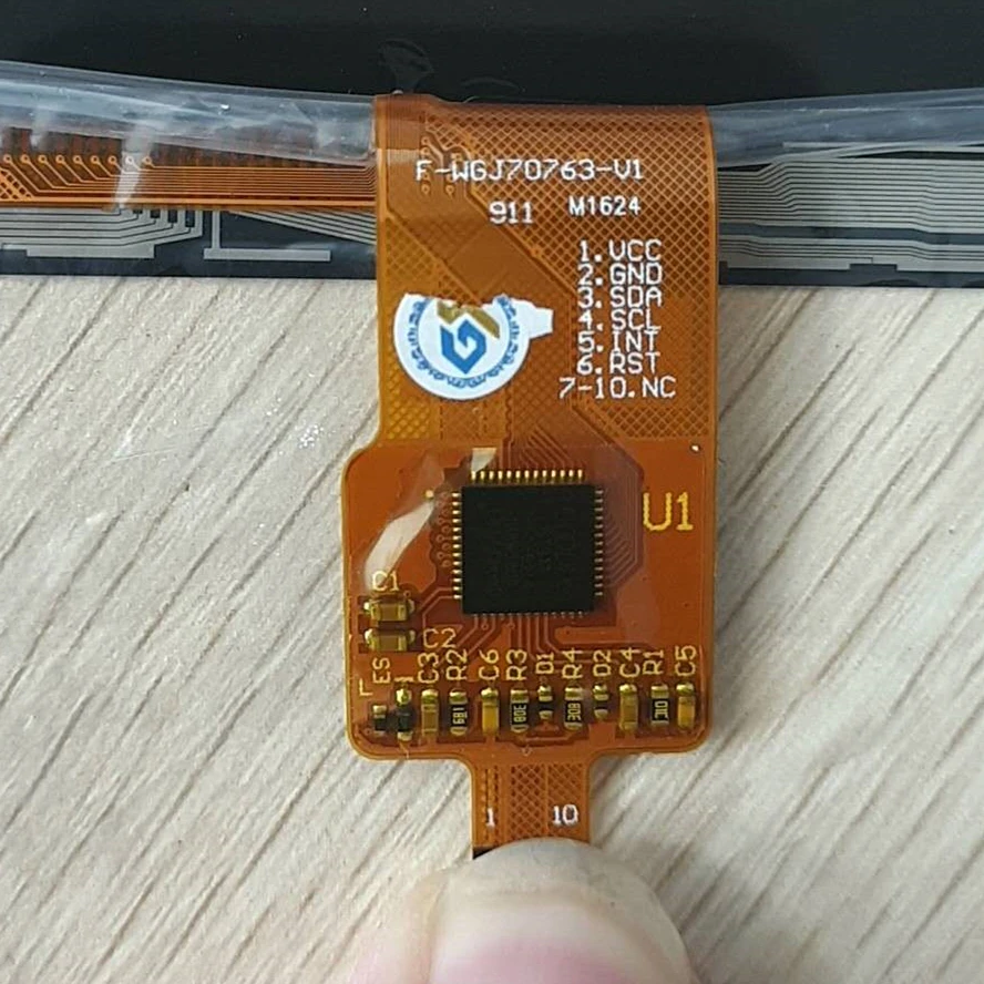 Black P/N WGJ7341-V3 M1451 / F-WGJ70763-V1 F-WGJ70777-V1 WPR070TP05 V1.0 Touch screen | Tablet LCDs &amp Panels