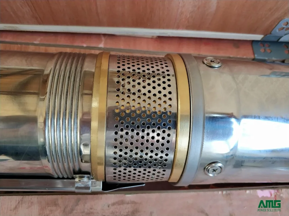 Погружной водяной насос из нержавеющей стали 600 Вт 48 В постоянный ток Солнечный