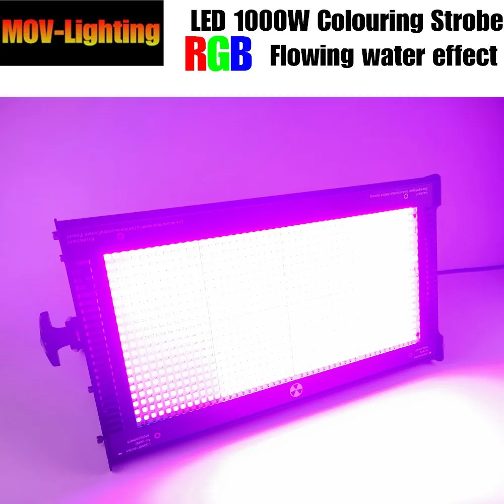 2 шт./лот LED 1000 Вт атомный светодиодный DMX стробоскоп подходит для дискотеки DJ