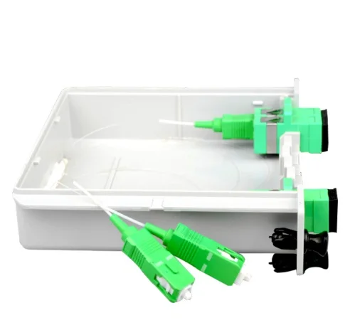 10 шт. FTTH 1-2 SC UPC/SC APC SM волоконный сплиттер 1X2 одномодовый для волоконно-оптического волокна патч-корд