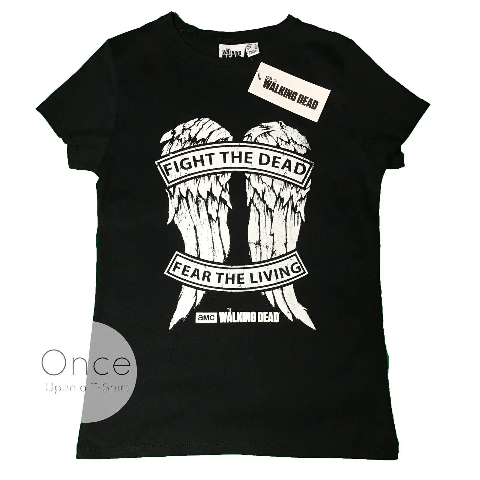 Primark donne adulti THE WALKING DEAD страх VIVENTI Дэрил Али футболка Cool Повседневное гордость