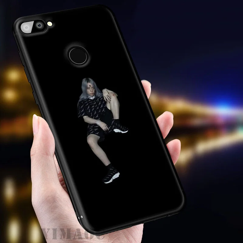 Мягкий чехол YIMAOC Billie Eilish для huawei mate 20 10 P30 P20 Pro P10 P9 P Smart Z 2019 и Nova 3 3i Lite |