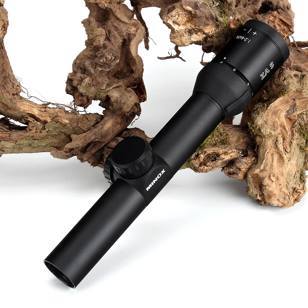 Охотничий MINOX ZA 5 HD 1,2-6X24 BDC 800 компактный прицел для винтовки с длинным рельефом для глаз тактический оптический прицел оптические прицелы