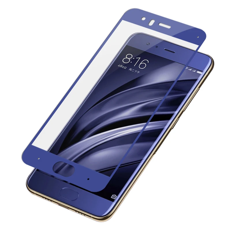 Закаленное стекло с полным покрытием для Xiaomi Mi 6 защитная пленка экрана MOFi Mi6