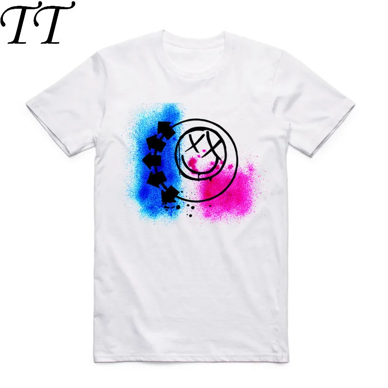 Blink 182 T Shirt Summer Cool O-Neck Short Sleeve Swag 1