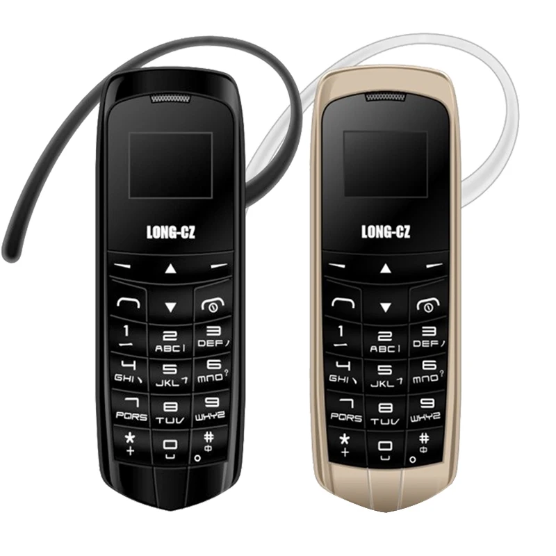 J8 Magic voice bluetooth dialer сотовый телефон FM мини Сотовый 3 0 наушники самый маленький