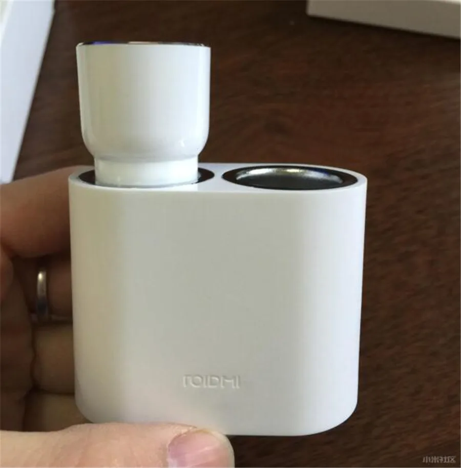 Автомобильный двойной Разветвитель Прикуривателя Xiaomi ROIDMI, 1-2 порта для зарядки, автомобильное зарядное устройство, адаптер
