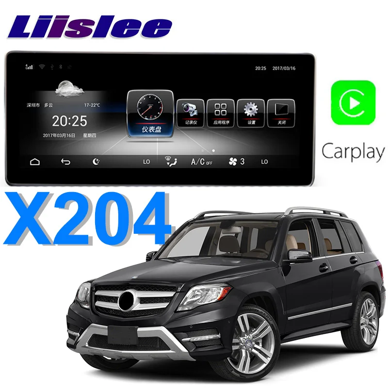 Liislee автомобильный мультимедийный плеер NAVI для Mercedes Benz MB GLK Class X204 2013 NTG автомобильный Радио Стерео gps навигация