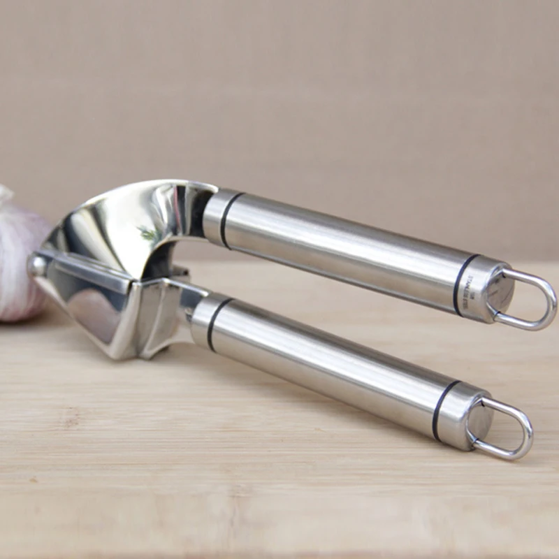 Многофункциональные кухонные аксессуары пресс для чеснока из нержавеющей стали