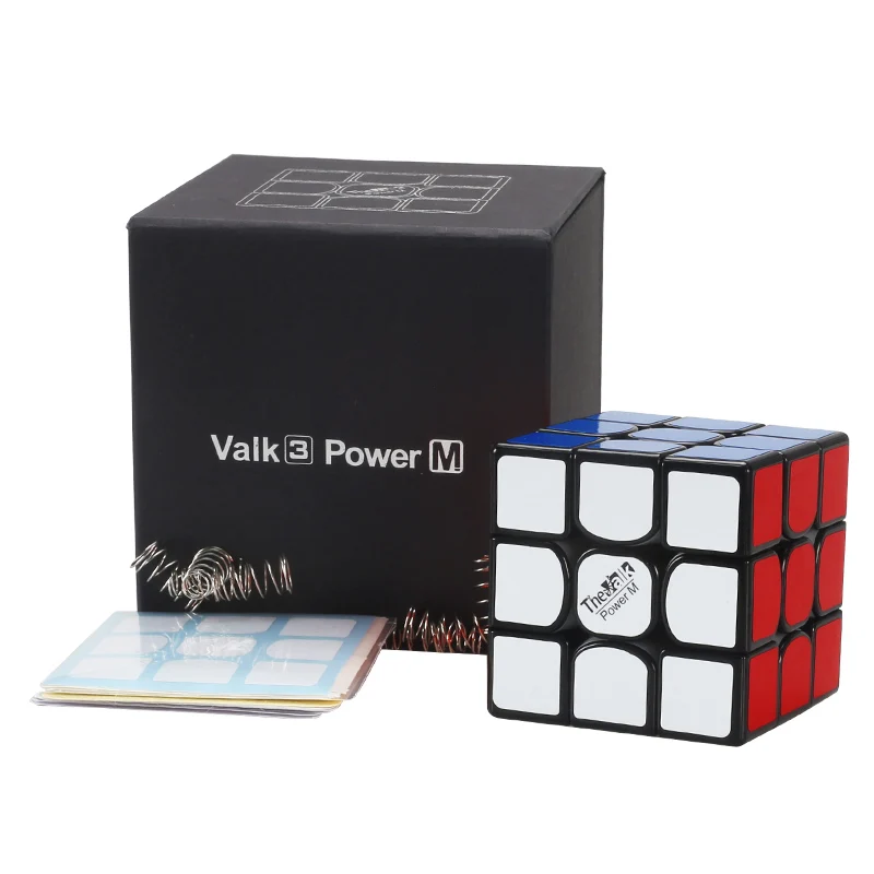 Valk3 powerM-black Valk 3 Valk3 power M Мини Размер куб 3х3 скоростной Магнитный куб Mofangge qiyi соревнования Кубики Игрушки WCA головоломка волшебный куб на магнитах - Цвет: Valk3 powerM-black