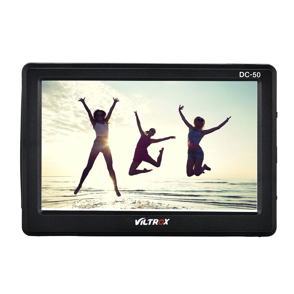 Viltrox DC 50 Viltrox DC-50 Портативный 5 дюймов Экран 480P Clip-on Цвет ЖК-дисплей монитор HDMI для Камера аксессуары для фотостудии