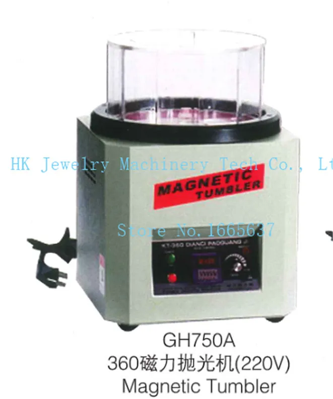 

Magnetic tumbler Jewelry Polisher Super Finishing Machine 220V surface rotary polishing tumbler