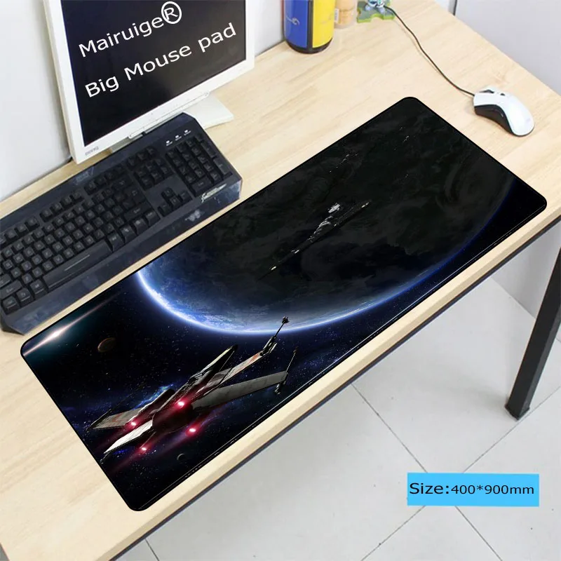 300X800X2MM Mairuige Звездные войны большой игровой черный коврик для мыши Коврик для клавиатуры Настольный коврик для компьютера ноутбук коврик для мыши Коврик для мыши - Цвет: 300X800X2MM