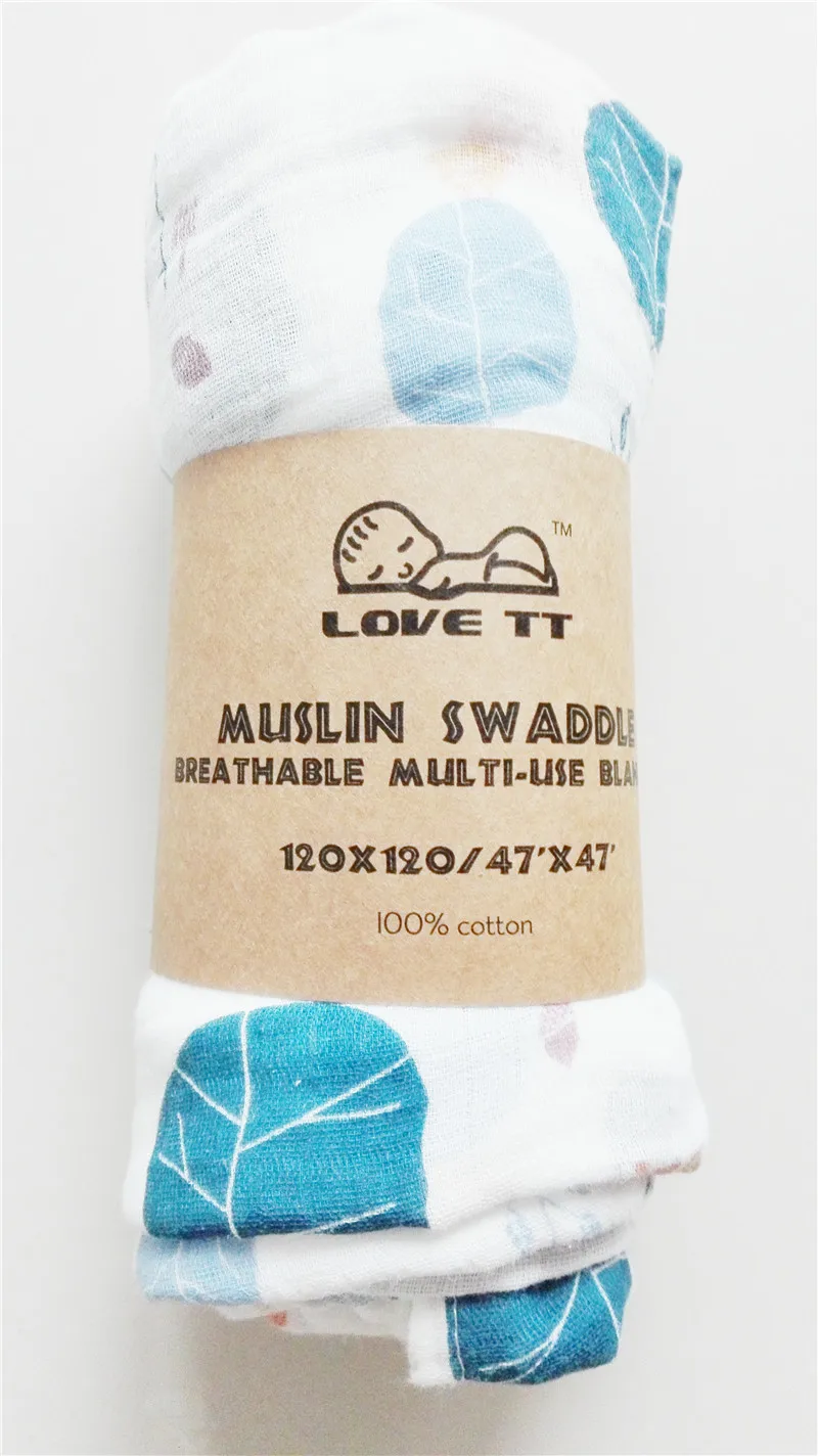 Детские муслиновые одеяла детский Пеленальный конверт для Новорожденных