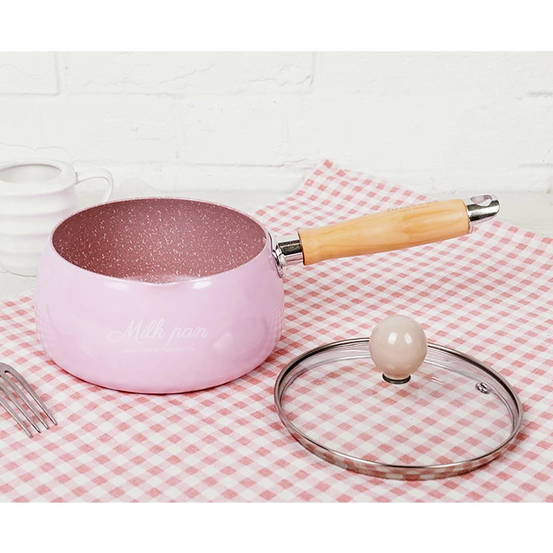 16 см Полезная мини-кастрюля для молока шоколадный молочный суп нагревательный