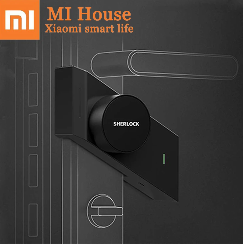 Xiaomi обновленная версия Шерлок смарт-палка замок S Защита Безопасности Bluetooth беспроводной замок приложение умный пульт дистанционного управления