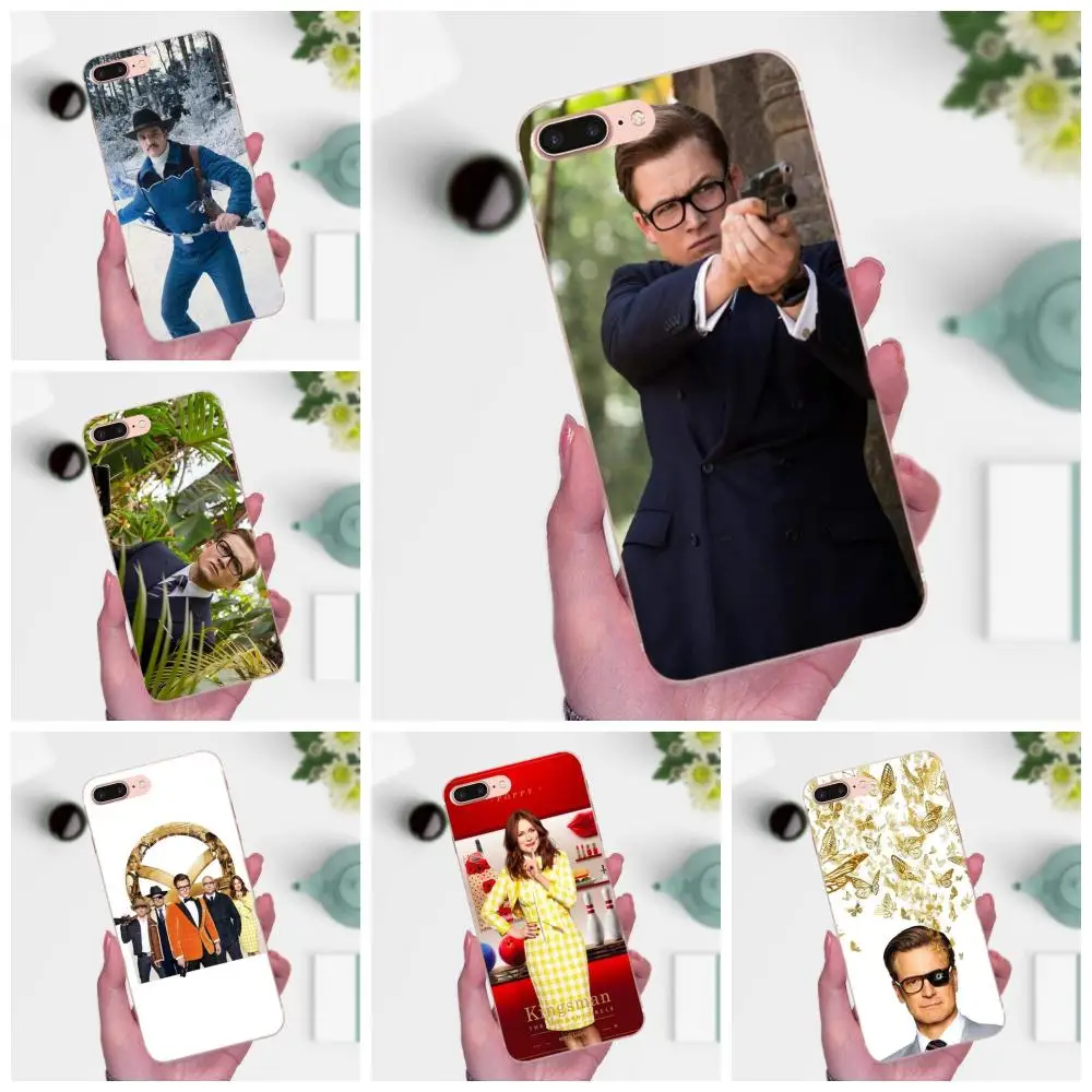 Kingsman золотой круг для Galaxy J1 J2 J3 J330 J4 J5 J6 J7 J730 J8 2015 2016 2017 2018 мини Pro Мягкий защитный