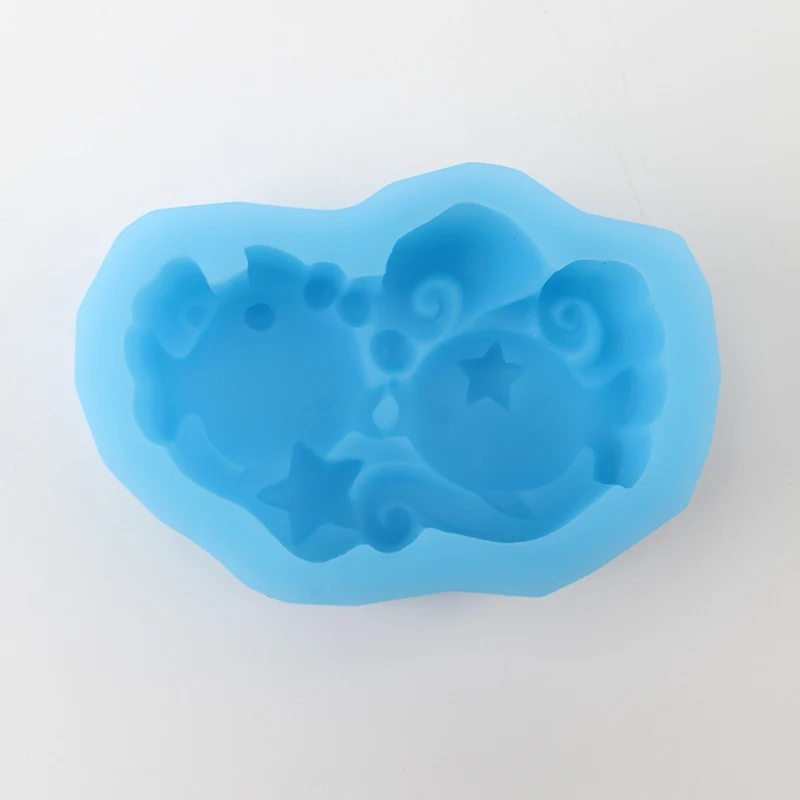 Силиконовая форма для мыла Gemini естественных 3D 12 созвездий темы ремесло