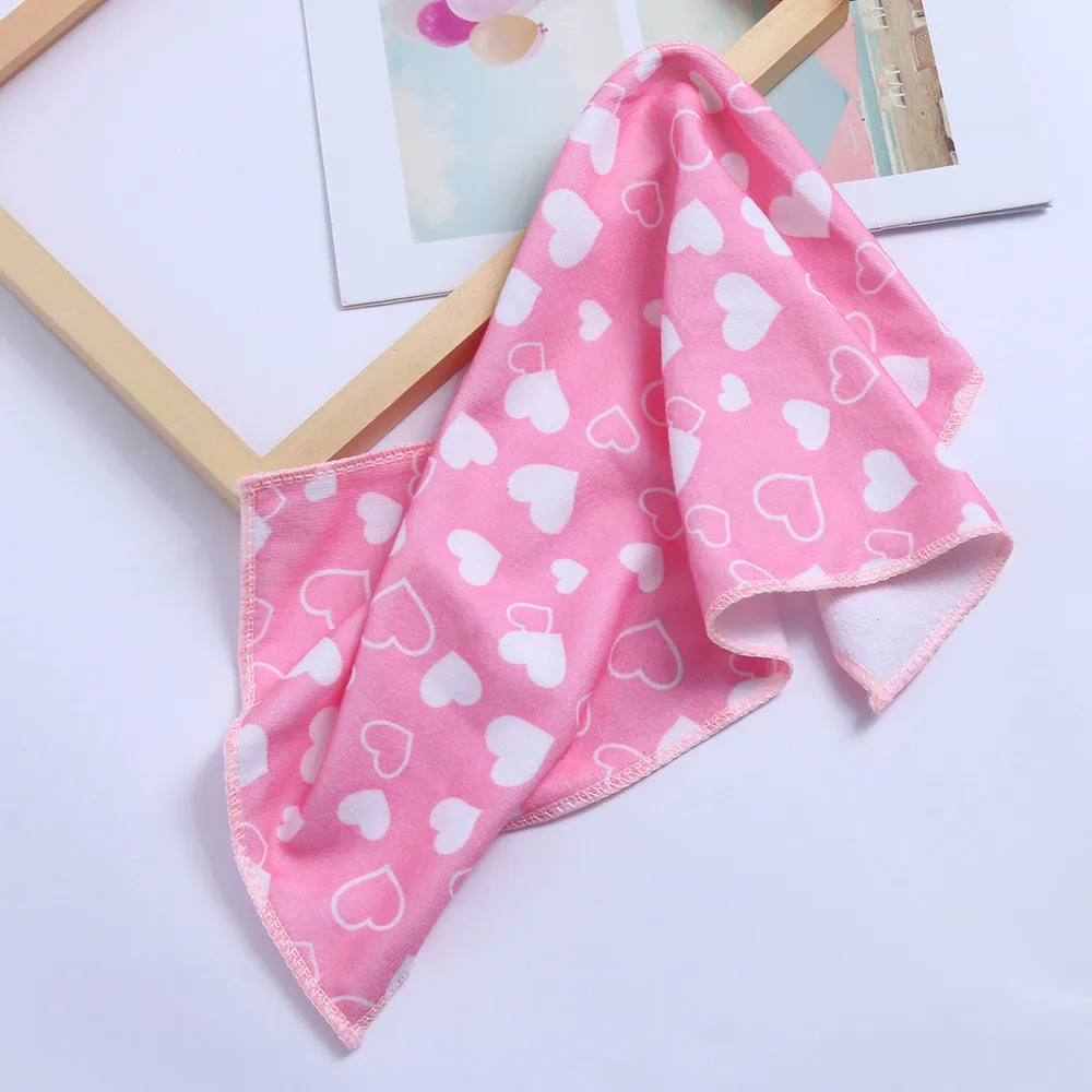 Мягкое Впитывающее детское полотенце из микрофибры для лица с принтом Прямая
