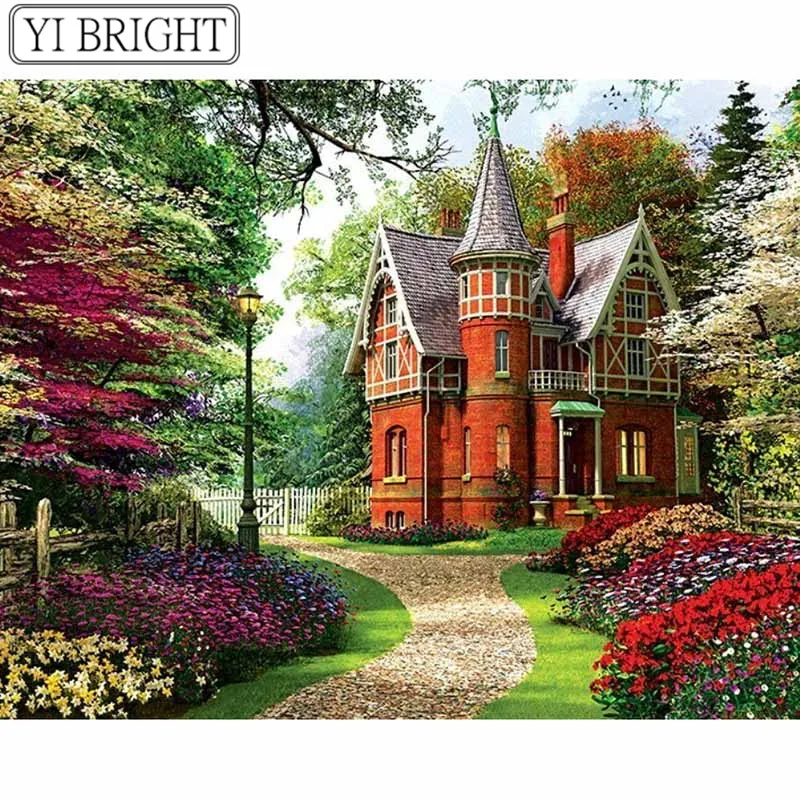 

Full Square/Round Drill 5D DIY Diamond Painting Cross Stitch Beautiful Scenic 3D Embroidery Mosaic Home Decor Gifts ZH