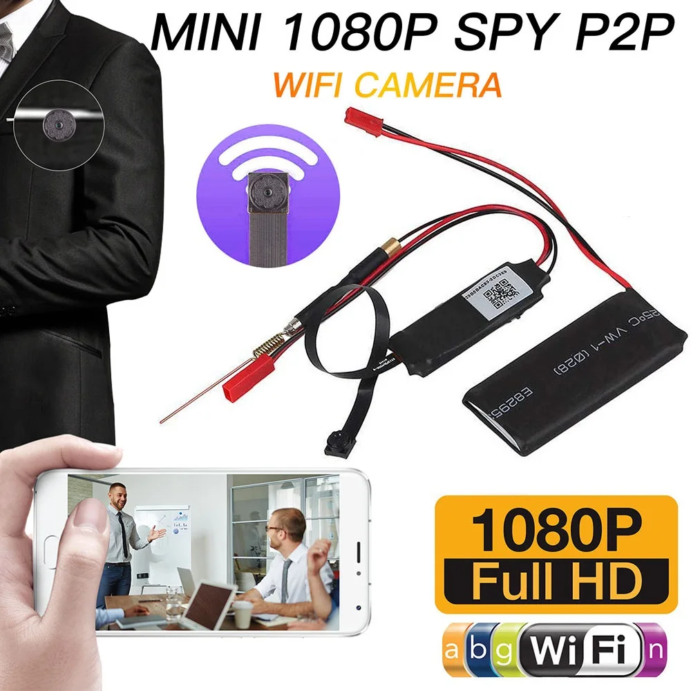 Удаленная микро камера ультра мини wifi Гибкая 1080 p Full HD видео аудио рекордер
