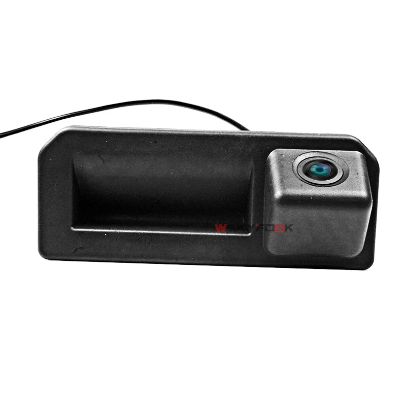 CCD Автомобильная камера заднего вида для Audi Q2 Q2L Q5L A5 Skoda karoq KODIAQ Cayenne Polo СЕДАН ручка багажника камера обратная парковка HD