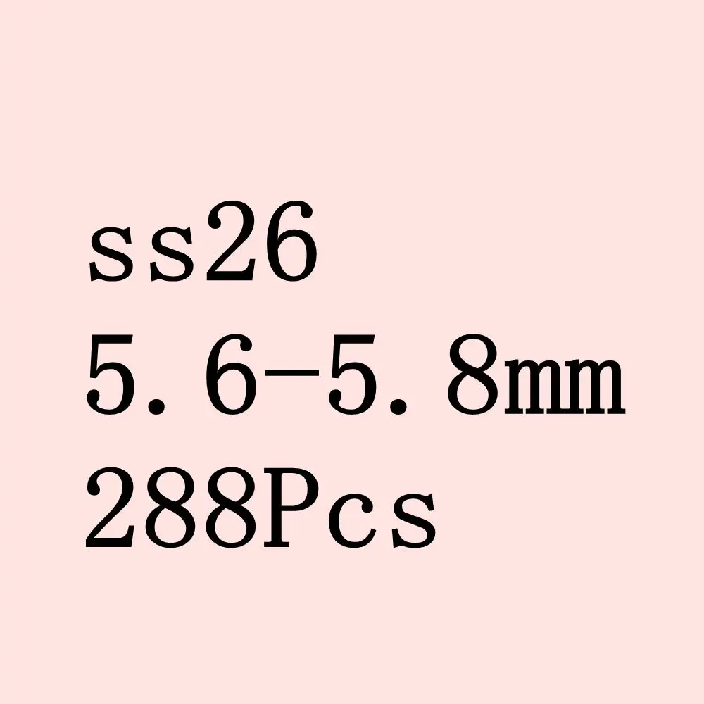 ss26 5 point 8mm Стразы для дизайна ногтей светлый топаз цвет мини точечный Кристалл камни свободные бусы со стразами DIY украшения для ногтей - Цвет: ss26 5 point 8mm