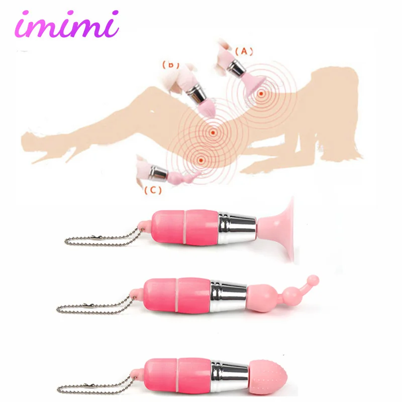 3 в 1 Мини вибратор Стимулятор клитора массажер для сосков женская мастурбация