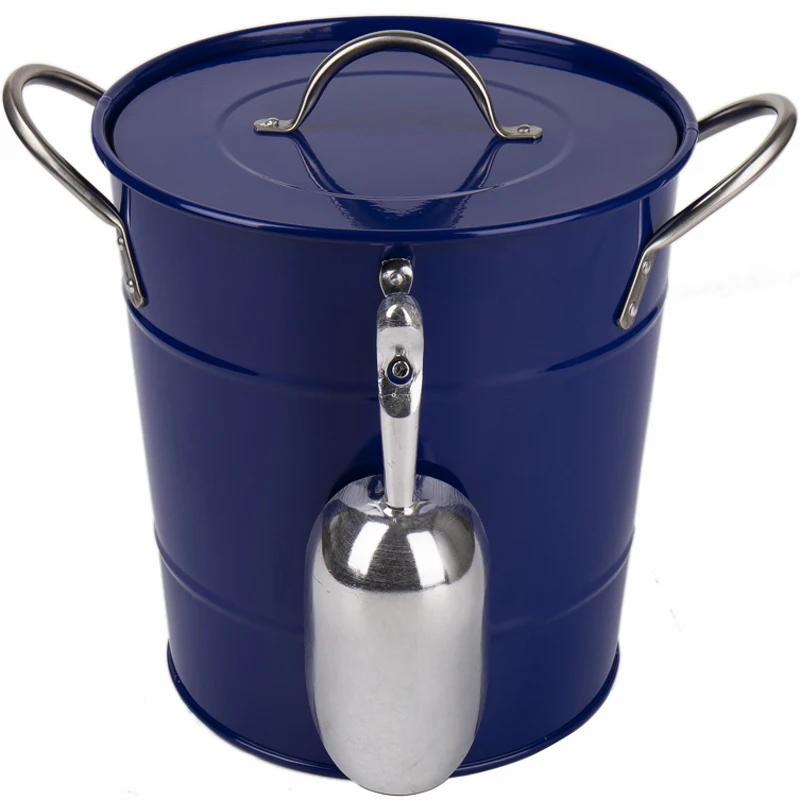 1 шт. Capacity3.4L покрытые железные ведра для льда пивная баррель рисовая бутылки
