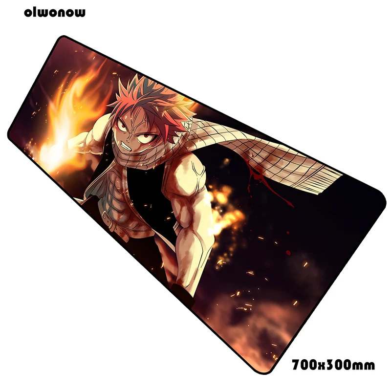 Fairy tail коврик для мыши 700x300x3 мм персональная компьютерная мышь игровой мат геймпад мальчик подарок игровой коврик для мыши офисная padmouse