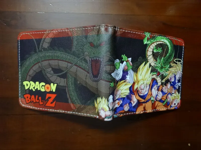 Bioworld Comics Dragon кошельки с шариком мультфильм аниме солнце WuKong кошелек с персонажами ПВХ держатель для карт Деньги сумки подарок дети короткий кошелек