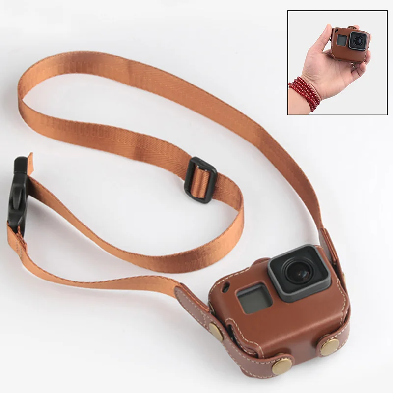 Для Go Pro Hero 7 6 5 Аксессуары черная сумка для камеры Сумка из искусственной кожи