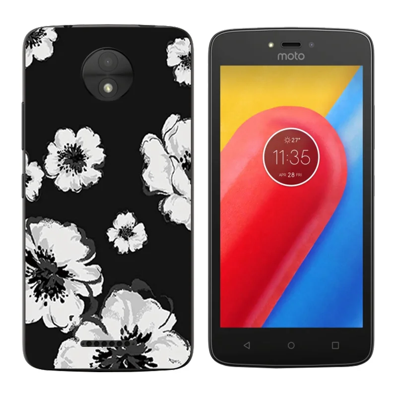 Чехлы для телефонов Motorola Moto C Plus с принтом &quotволны&quot 5 0 &quotМягкий ТПУ XT1723 XT1724 -