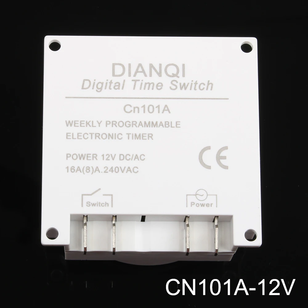 CN101A AC 220 В 230 в 240 в цифровой ЖК-таймер питания еженедельно 7 дней программируемый реле времени 8А до 16А таймер 10A CN101 мини