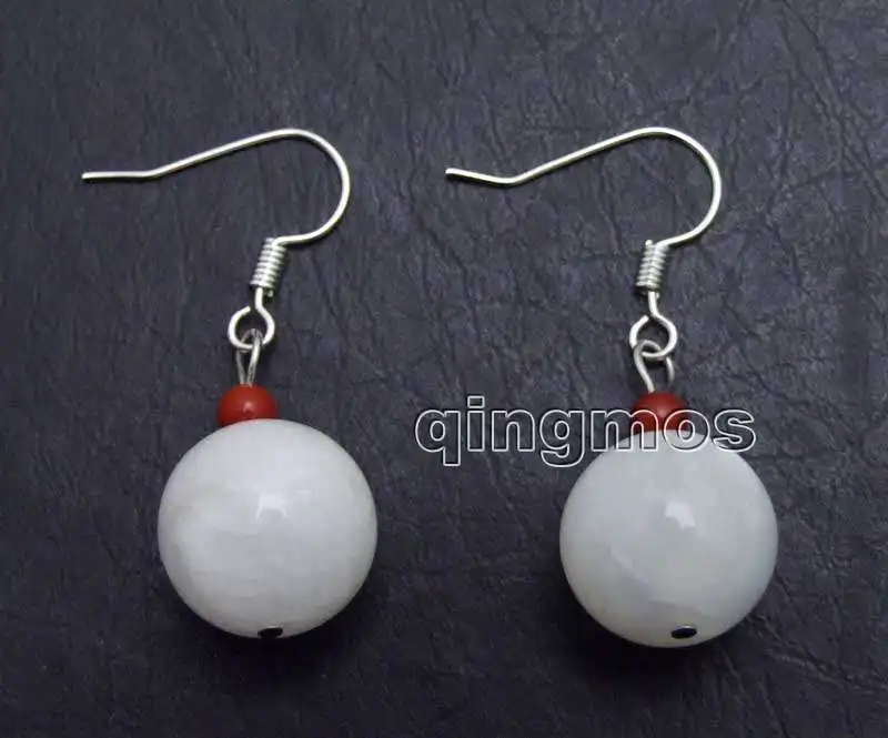 Большой 14 мм натуральный белый круглый высококачественный лунный камень и 3-4