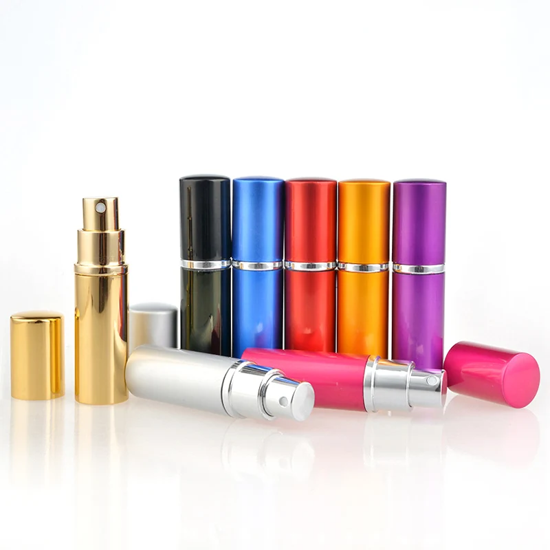 10ml Refillable Portable Mini Perfume Bottle Atomizer Spray Traveler Aluminum Empty Parfum | Красота и здоровье