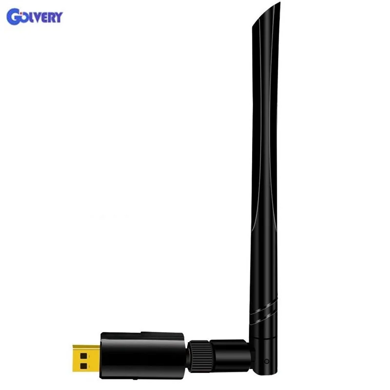 USB WiFi адаптер 1200 Мбит/с двухдиапазонный 2 4 ГГц + 5 ультра скоростной 802 11ac сетевой