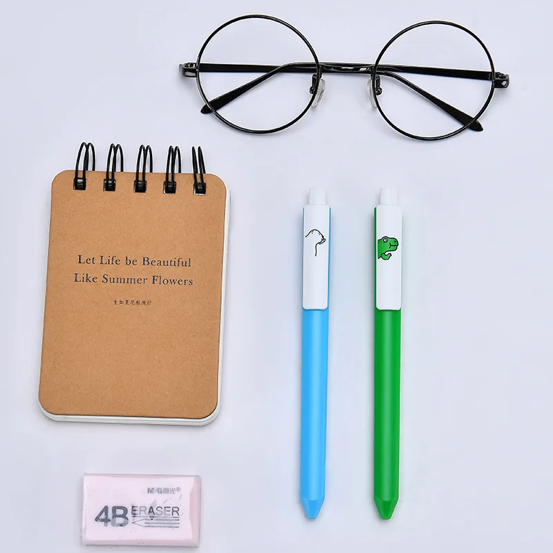 36 шт./лот мультипликационная гелевая ручка с милыми животными собачка кролик