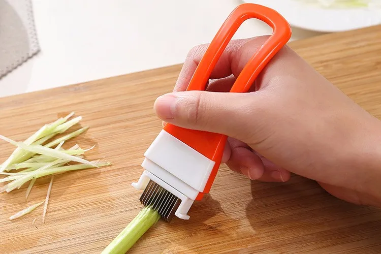 1 шт. Горячая продажа лук овощерезка слайсер мульти измельчитель скальон